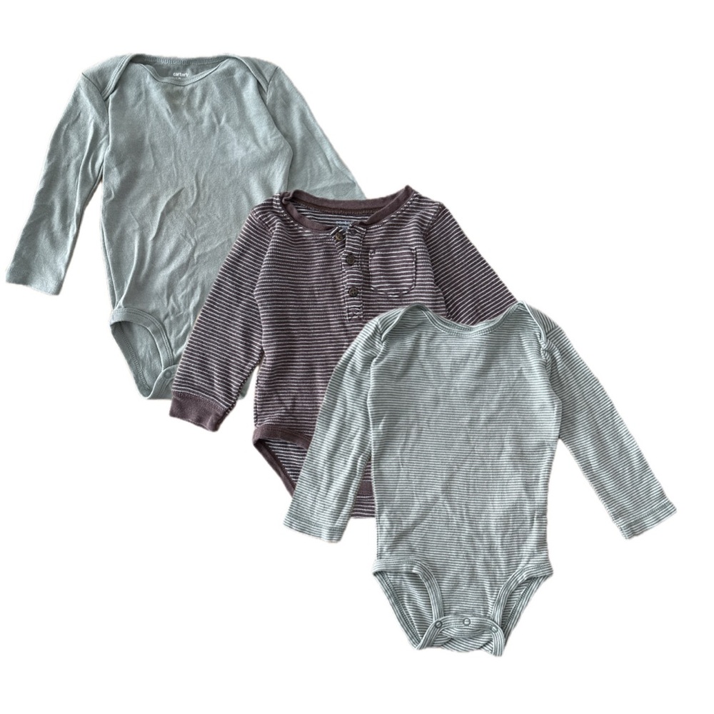 Carter’s 18 Months Long Sleeve Bodysuit Onesie Sets